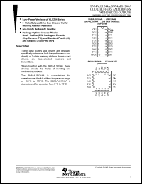 Click here to download SN74ALS1244ANE4 Datasheet