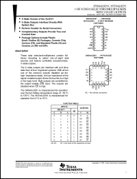 Click here to download SN74ALS251DRE4 Datasheet