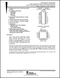 Click here to download SN74ALS323NSRE4 Datasheet