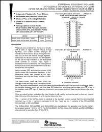 Click here to download SN74ALS646ADWE4 Datasheet