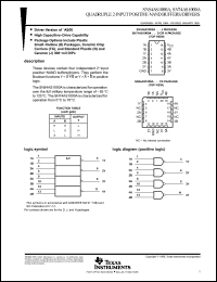 Click here to download SN74AS1000ANSRE4 Datasheet