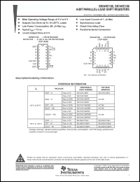 Click here to download SN74HC166DRE4 Datasheet