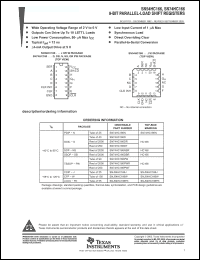 Click here to download SN74HC166NSRE4 Datasheet