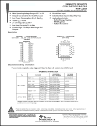 Click here to download SN74HC273PWRE4 Datasheet