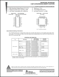 Click here to download SN74HC4020NSRE4 Datasheet