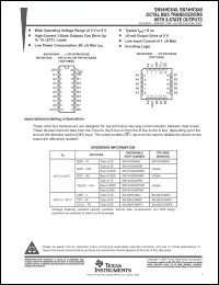 Click here to download SN74HC640DWRE4 Datasheet