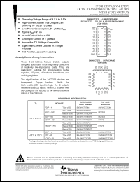 Click here to download SN74HCT373DWRE4 Datasheet