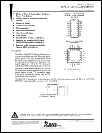 Click here to download SN75114DE4 Datasheet