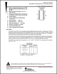 Click here to download SN75175DRG4 Datasheet