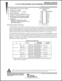 Click here to download SN75C3222PWE4 Datasheet