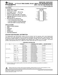 Click here to download SN65C3232ED Datasheet