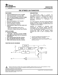 Click here to download SN65HVD1050DRG4 Datasheet