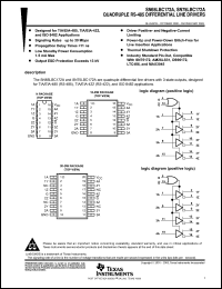 Click here to download SN65LBC172AN Datasheet