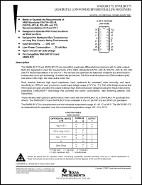 Click here to download SN75LBC173DG4 Datasheet