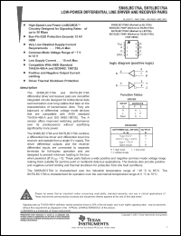 Click here to download SN75LBC179AD Datasheet