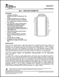 Click here to download SN65LVDS151DAG4 Datasheet