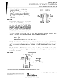 Click here to download SN7497NE4 Datasheet