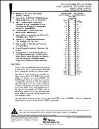 Click here to download 74ABT16500BDGGRE4 Datasheet