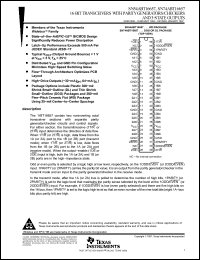 Click here to download SN74ABT16657DLRG4 Datasheet