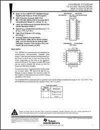 Click here to download SN74ABT640NSRE4 Datasheet