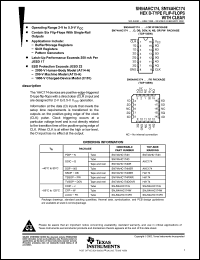 Click here to download SN74AHC174NSR Datasheet