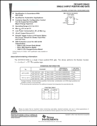 Click here to download SN74AHC1G08-Q1 Datasheet