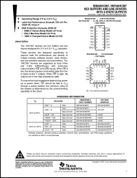 Click here to download SN74AHC367DBRE4 Datasheet