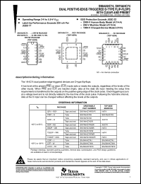 Click here to download SN74AHC74RGYRG4 Datasheet
