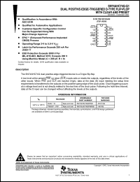 Click here to download SN74AHC74Q-Q1 Datasheet