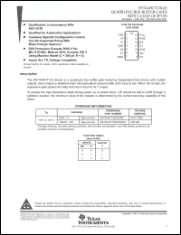 Click here to download SN74AHCT126QDRQ1 Datasheet