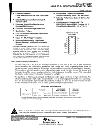 Click here to download SN74AHCT138-EP Datasheet