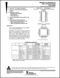 Click here to download SN74AHCT174DBRE4 Datasheet