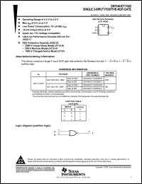 Click here to download 74AHCT1G02DBVRE4 Datasheet