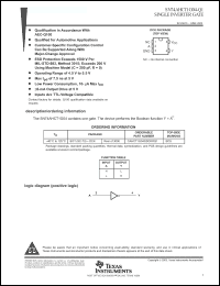 Click here to download CAHCT1G04QDCKRQ1 Datasheet