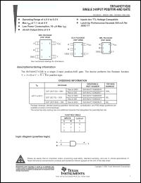 Click here to download 74AHCT1G08DBVRE4 Datasheet