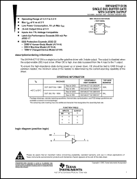 Click here to download SN74AHCT1G126DBVT Datasheet