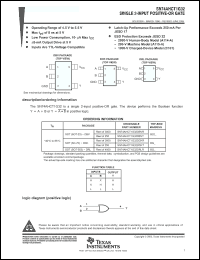 Click here to download 74AHCT1G32DBVRE4 Datasheet