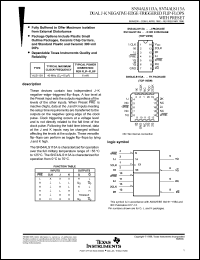 Click here to download SN74ALS113ADR Datasheet