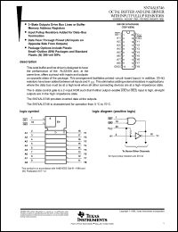 Click here to download SN74ALS746DW Datasheet