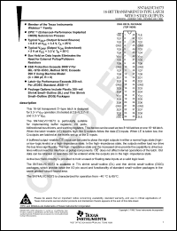 Click here to download SN74ALVC16373DLR Datasheet