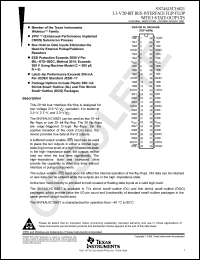 Click here to download SN74ALVC16821 Datasheet