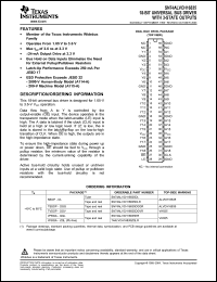 Click here to download 74ALVCH16835DGVRE4 Datasheet