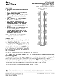 Click here to download SN74ALVCHR16409LR Datasheet