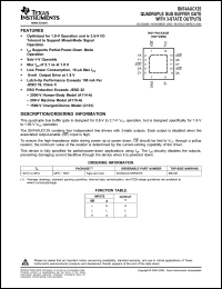 Click here to download 74AUC125-1.2V Datasheet