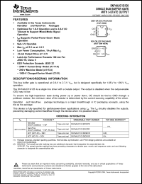 Click here to download 74AUC1G126DBVRE4 Datasheet