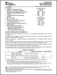 Click here to download SN74AUC2G125-0.8V Datasheet