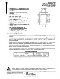 Click here to download SN74AUCH244RGYR Datasheet