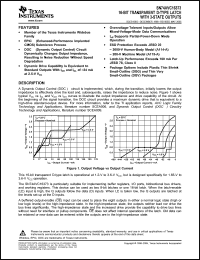 Click here to download 74AVC16373DGVRE4 Datasheet