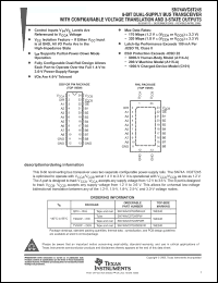 Click here to download 74AVC8T245-1.5V Datasheet