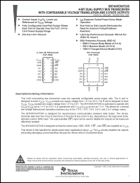 Click here to download SN74AVCH4T245DE4 Datasheet